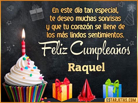 feliz cumple raquel